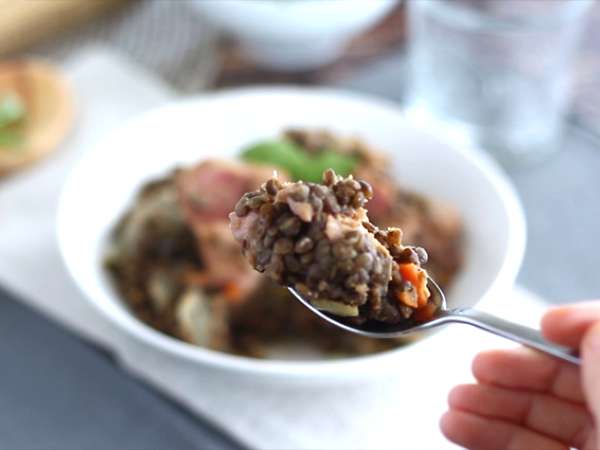 Posoljena leča - Priprava korak 6