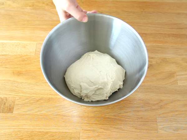 Banh Bao, majhne parne žemljice - Priprava korak 2