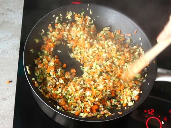 Banh Bao, majhne parne žemljice - Priprava korak 4