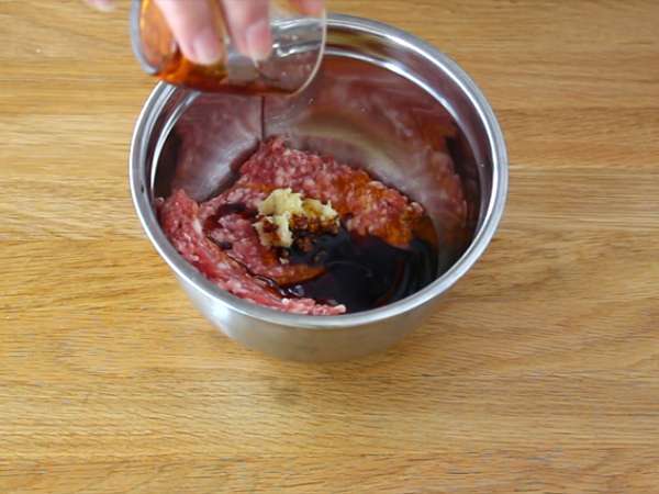 Banh Bao, majhne parne žemljice - Priprava korak 5