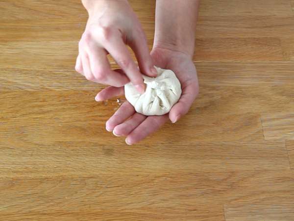 Banh Bao, majhne parne žemljice - Priprava korak 10