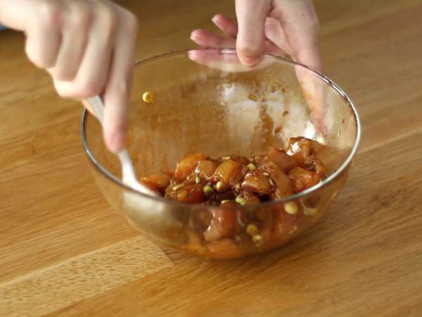 Piščanec z ingverjem in limonsko travo - Priprava korak 2