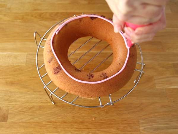 Donut torta - Priprava korak 6