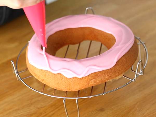 Donut torta - Priprava korak 7