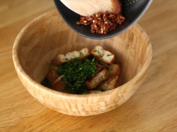 Čičerikina juha s špinačo - Priprava korak 2