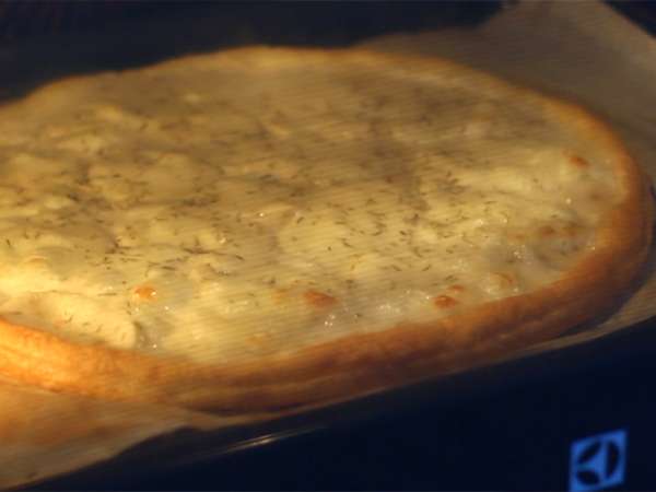 Torta iz listnatega testa z jeruzalemskimi artičokami - Priprava korak 4