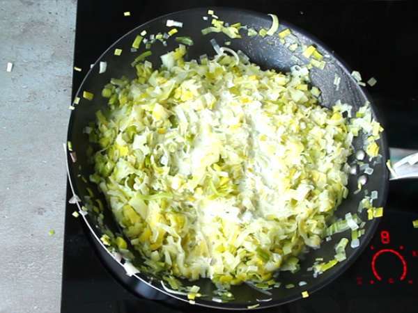 Fondue iz pora - Priprava korak 4