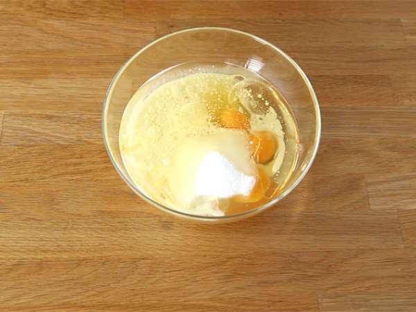 Torta Zebra, eksotični marmor (italijanski marmor) - Priprava korak 1