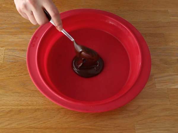 Torta Zebra, eksotični marmor (italijanski marmor) - Priprava korak 4