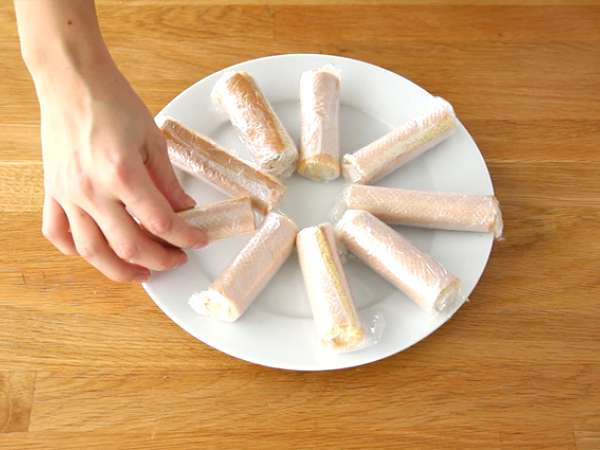 Jagodni mini zvitki, Pink Panthers - Priprava korak 5