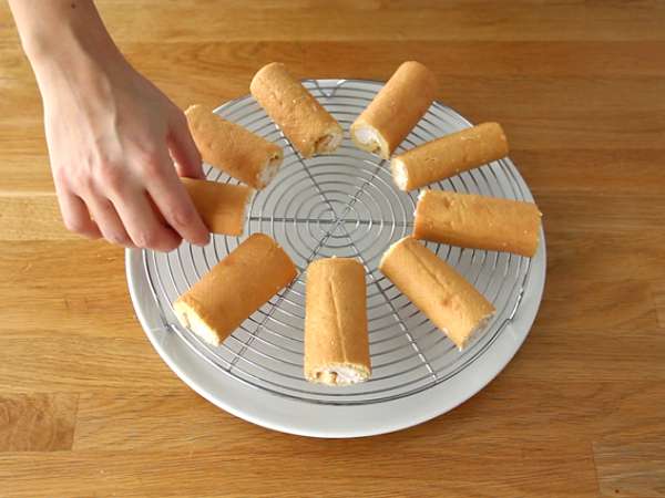 Jagodni mini zvitki, Pink Panthers - Priprava korak 8