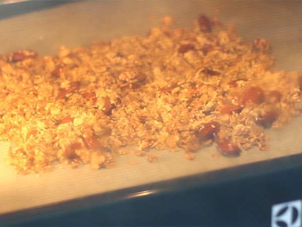 Müsli, domača granola - Priprava korak 4