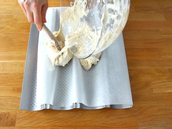 Ekspresne kruhove palčke brez gnetenja - Priprava korak 3