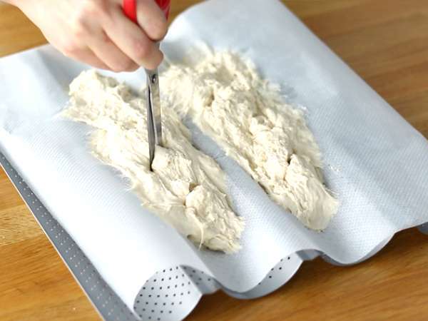 Ekspresne kruhove palčke brez gnetenja - Priprava korak 4