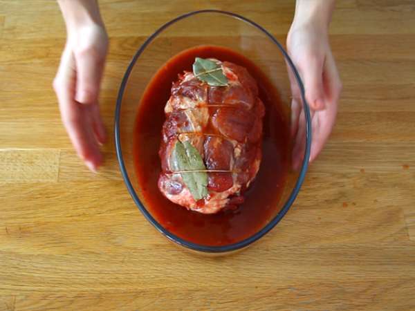 Vlečena svinjina po ameriško - Priprava korak 3