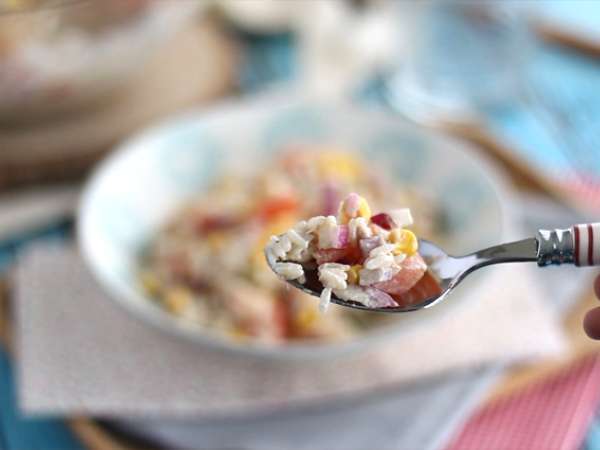 Mešana riževa solata (hitro in enostavno) - Priprava korak 5