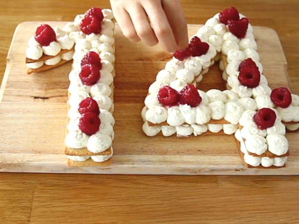 Številka torte - Priprava korak 10