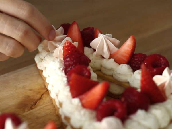 Številka torte - Priprava korak 11