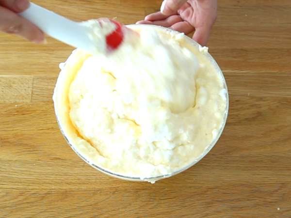 Japonski cheesecake (lahek in zračen) - Priprava korak 4