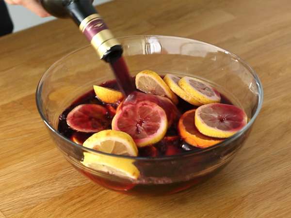 Citrusova sangrija - Priprava korak 2
