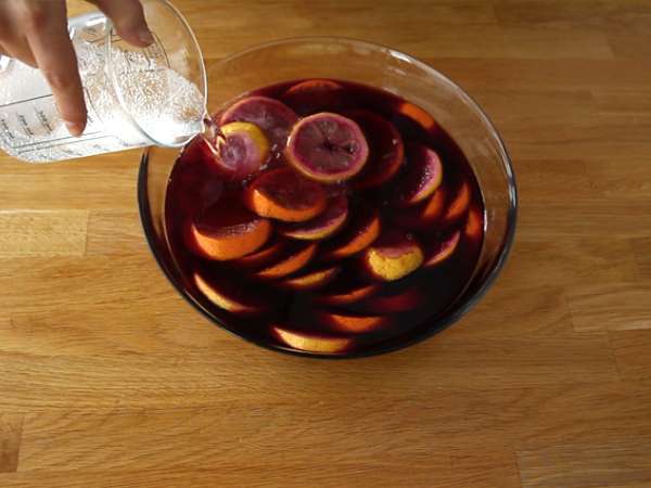 Citrusova sangrija - Priprava korak 3