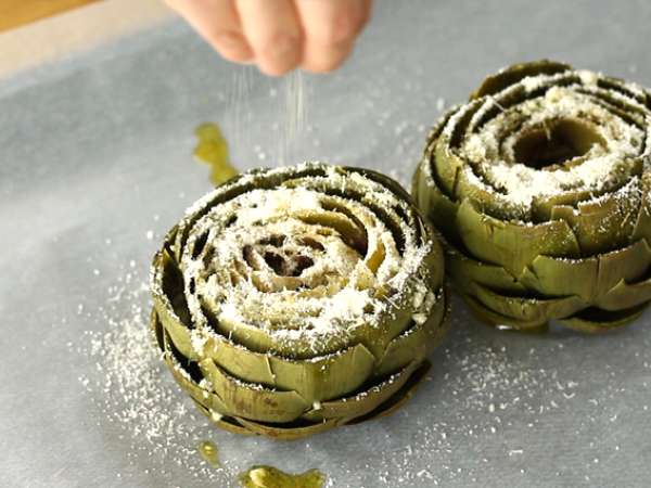 Pečene artičoke - Priprava korak 7