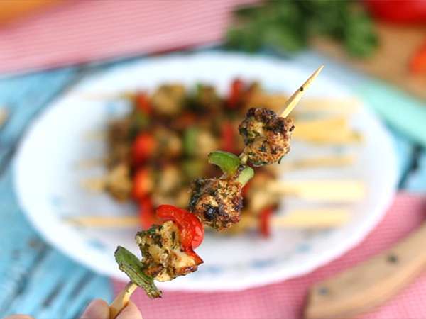 Kebabi s piščancem in papriko - Priprava korak 5