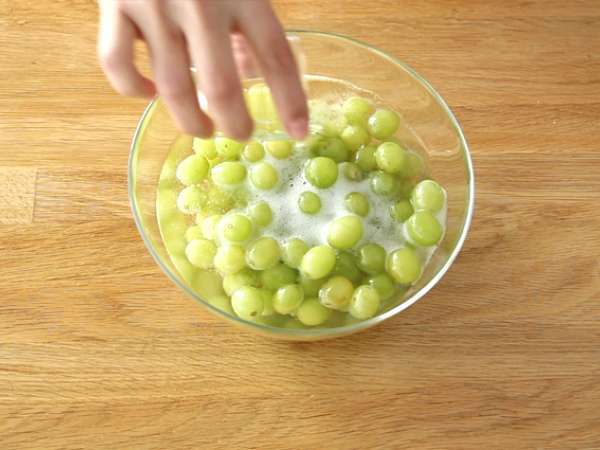 Grozdje s proseccom - Priprava korak 2