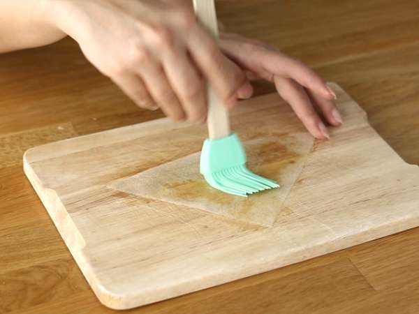 Opečni piškoti z Bündnerfleischom - Priprava korak 2