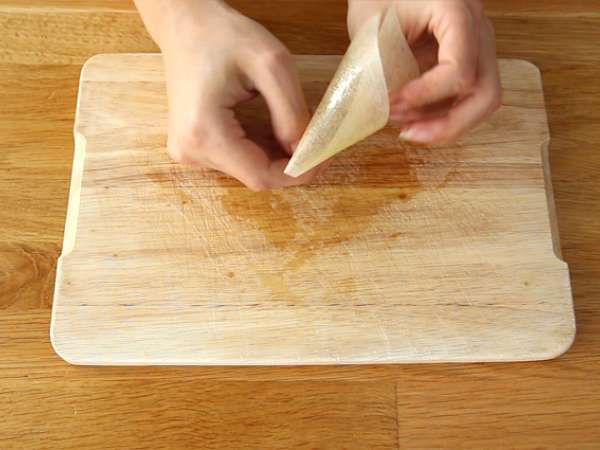 Četverica aperitivov iz suhega mesa - Priprava korak 2