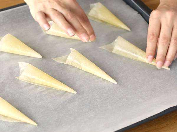 Četverica aperitivov iz suhega mesa - Priprava korak 3