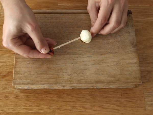 Četverica aperitivov iz suhega mesa - Priprava korak 12