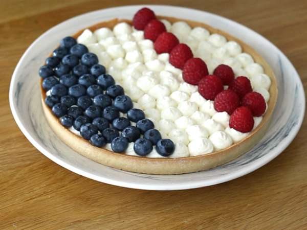 Francija modra bela rdeča pita - Priprava korak 7