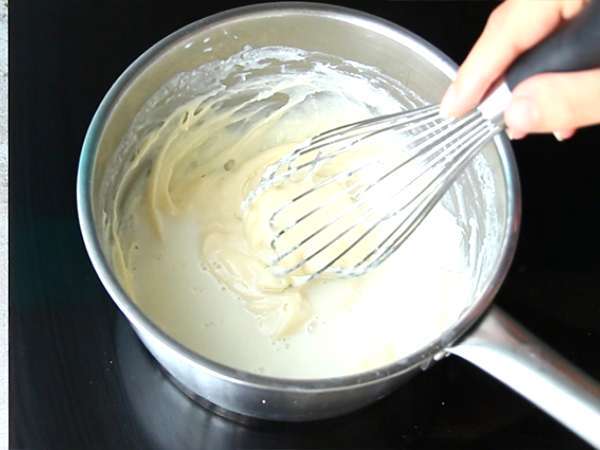 Mac in sir, ameriški testeninski gratin - Priprava korak 2