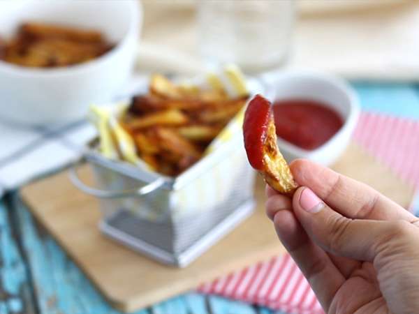 Hrustljavi krompirček iz pečice - Priprava korak 4