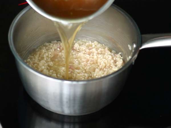 Rižota z Roquefortom - Priprava korak 3