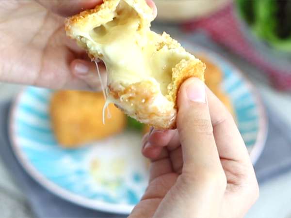 Camembert v prahu, topljiv in hrustljav - Priprava korak 6