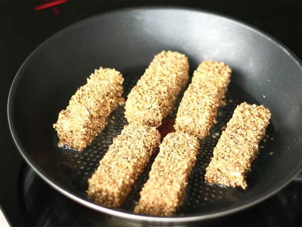 Sezamove palčke s sirom feta - Priprava korak 4