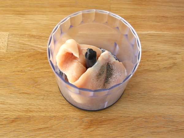 Domači piščančji koščki - Priprava korak 1