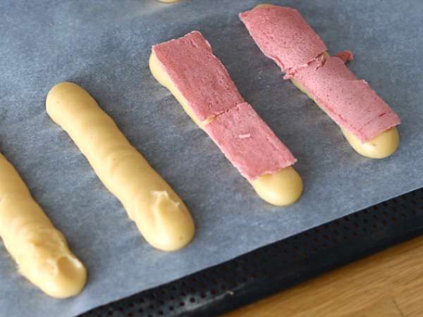 Eklerji s pistacijevo kremo in malinami - Priprava korak 11