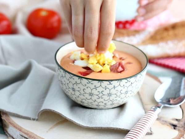 Salmorejo, španska hladna juha - Priprava korak 5