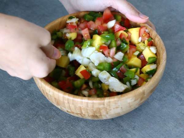 Ceviche iz trske - Priprava korak 5