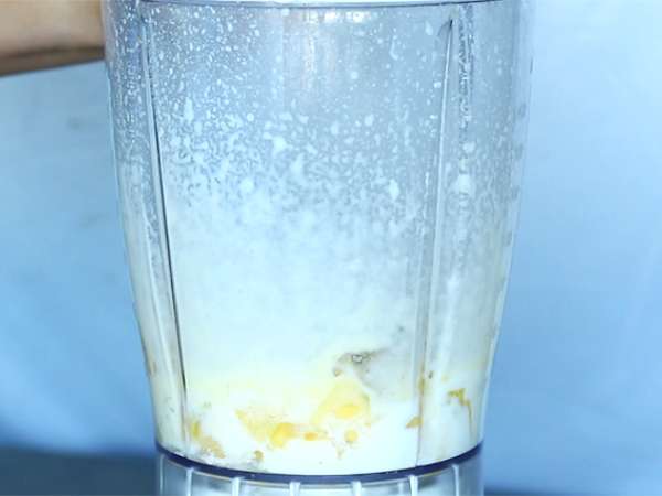 Hitro mango lassi - Priprava korak 1