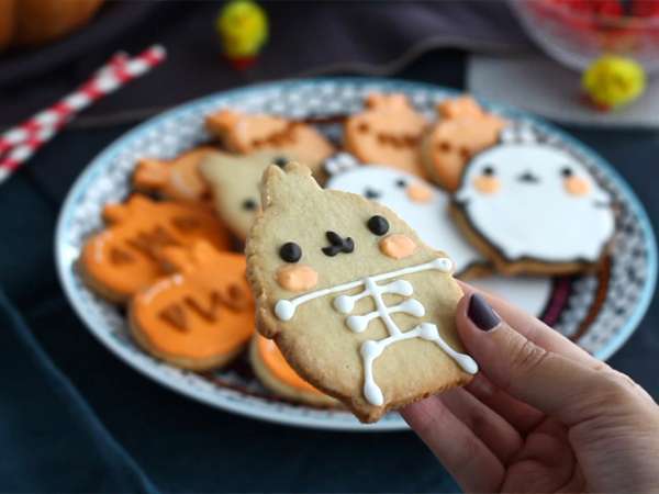 Pecivo za noč čarovnic Molang - Priprava korak 11