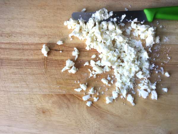 Bučke z limono in feta sirom - Priprava korak 5