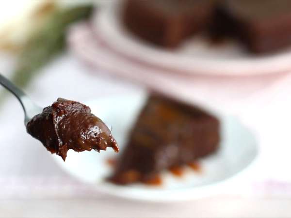 Čokolada in slan masleni karamelni fondant - Priprava korak 9