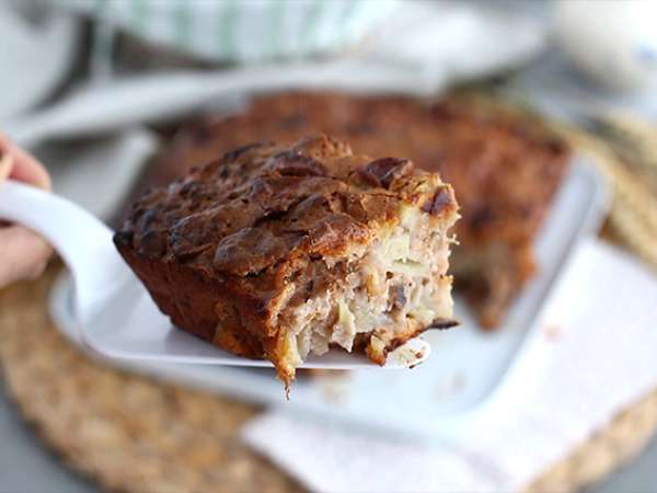 Torta z jabolki, orehi in cimetom - Priprava korak 6