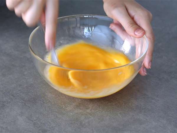 Tortilja Raclette - Priprava korak 1