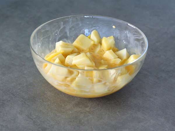 Tortilja Raclette - Priprava korak 2