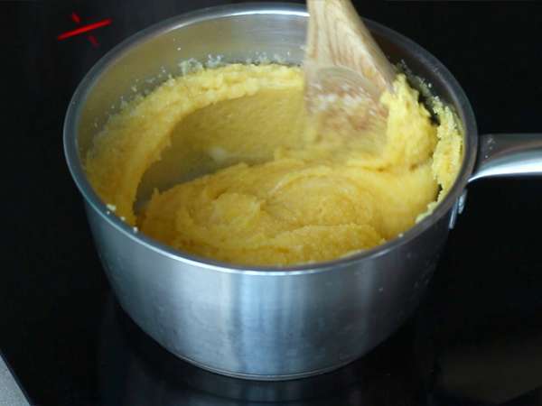 Savojske diote s polento in sirom comté - Priprava korak 4